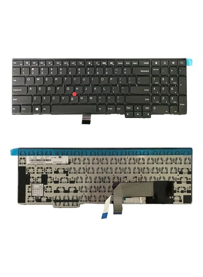 Keyboard for Lenovo Thinkpad W540, T540P, W541, T550, W550S Laptop Black - Image 1