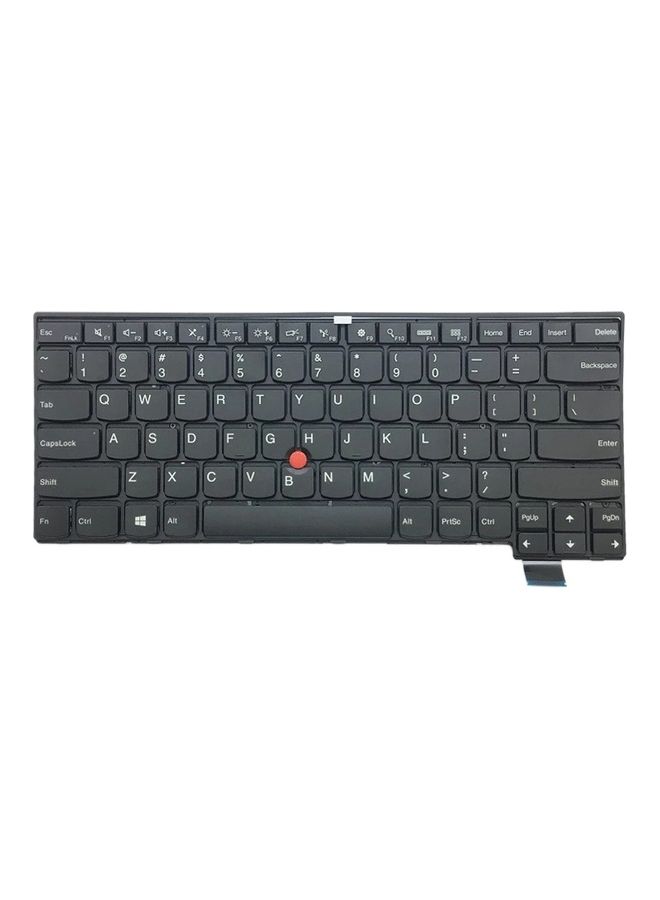 Keyboard for Lenovo Thinkpad T460S Laptop Black  - Image 2