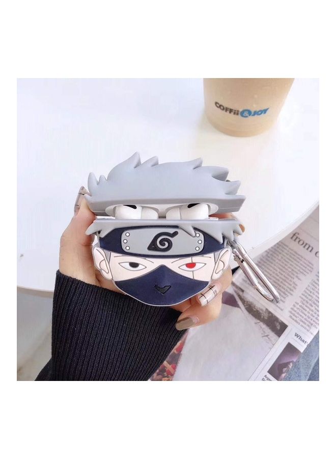 Aimax - Protective Kakashi Hatake Design Case Cover For Apple AirPods Pro Multicolour - Image 1