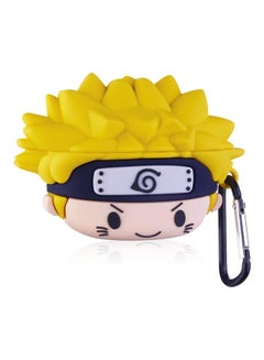 Protective Naruto Design Case Cover For Apple AirPods Pro Multicolour