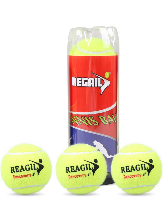 Generic 3-Piece Tennis Balls Indoor  - Image 1