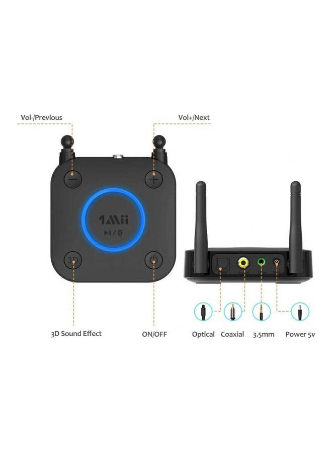 1mii - Bluetooth HiFi Receiver B06 Pro Black/Blue - Image 1