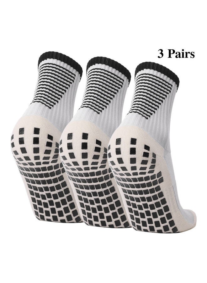 LIXADA 3-Pair Of Anti Slip Socks - Image 1