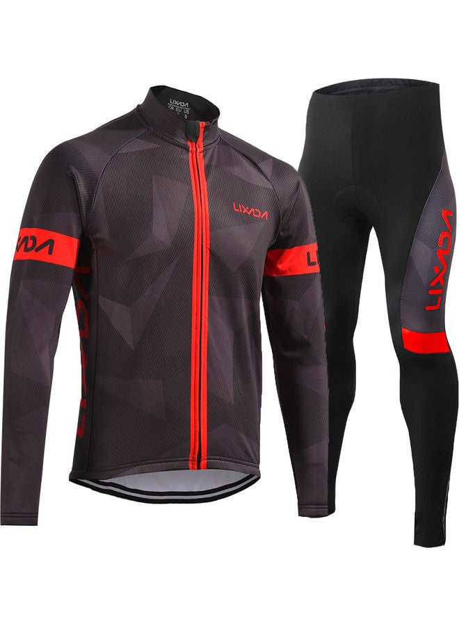 LIXADA Winter Long Fleece Cycling Suit  - Image 3