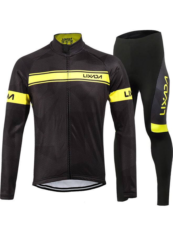 LIXADA Winter Long Fleece Cycling Suit  - Image 1