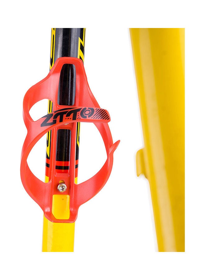 زد تي تي أو حامل زجاجة مياه مصنوع من البلاستيك أحمر - Image 3