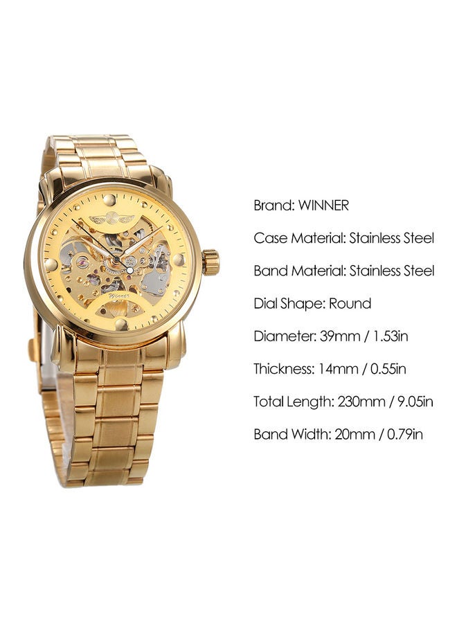 وينر ساعة يد بعقارب ومقاومة للماء للرجال - Image 2