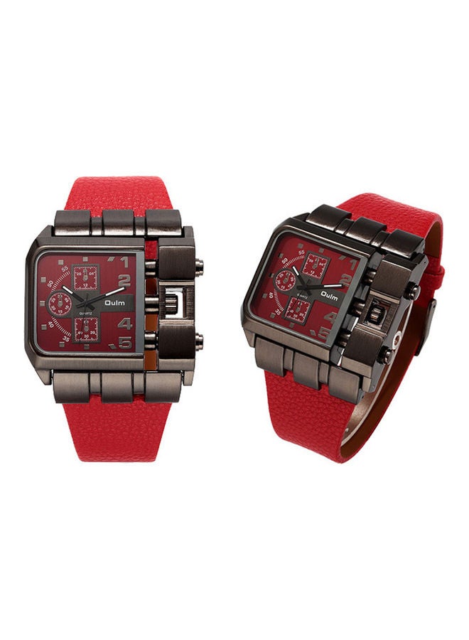 Oulm Men's Water Resistant Analog Watch  - Image 2