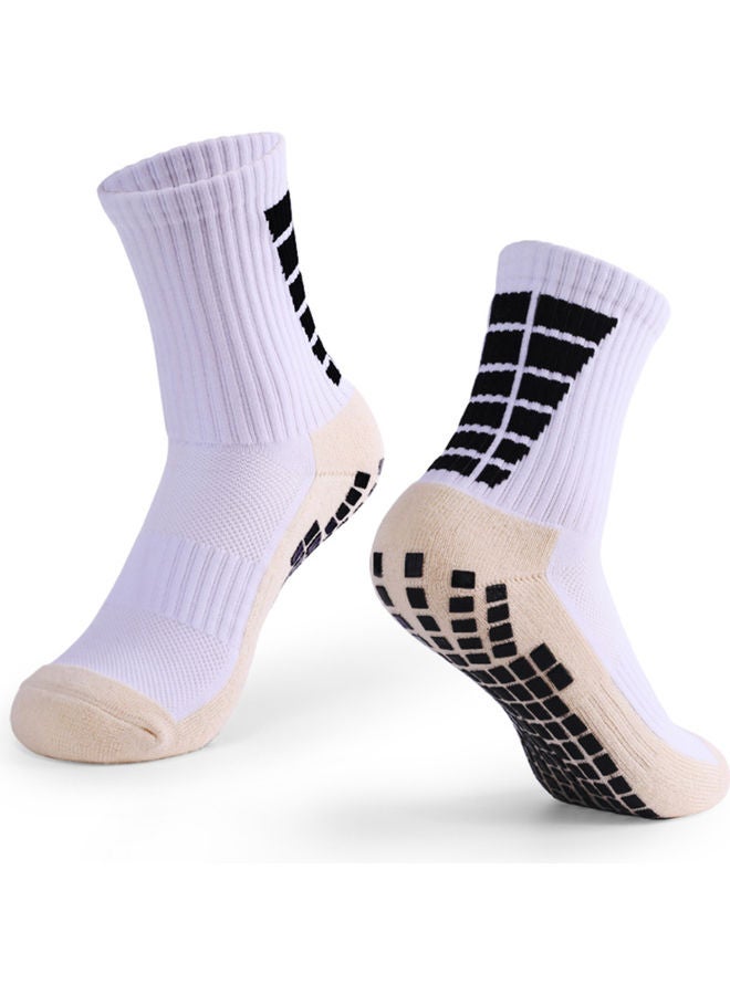 Generic Mid Tube Non Slip Football Socks - Image 1
