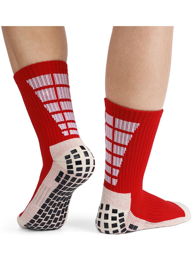 Generic Mid Tube Non Slip Football Socks  - Image 2