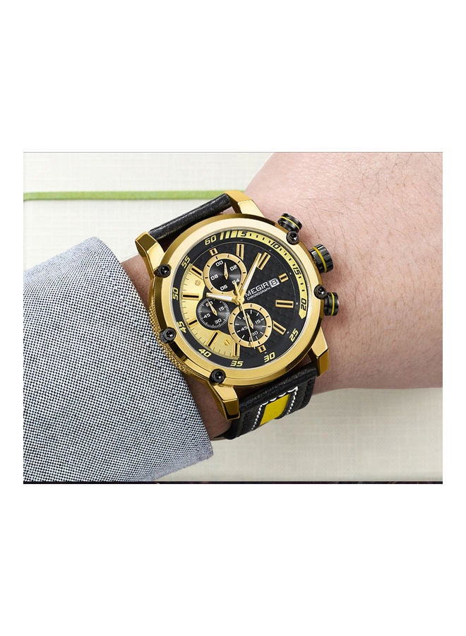 ميجر ساعة يد كرونوغراف مقاومة للماء للرجال - Image 2