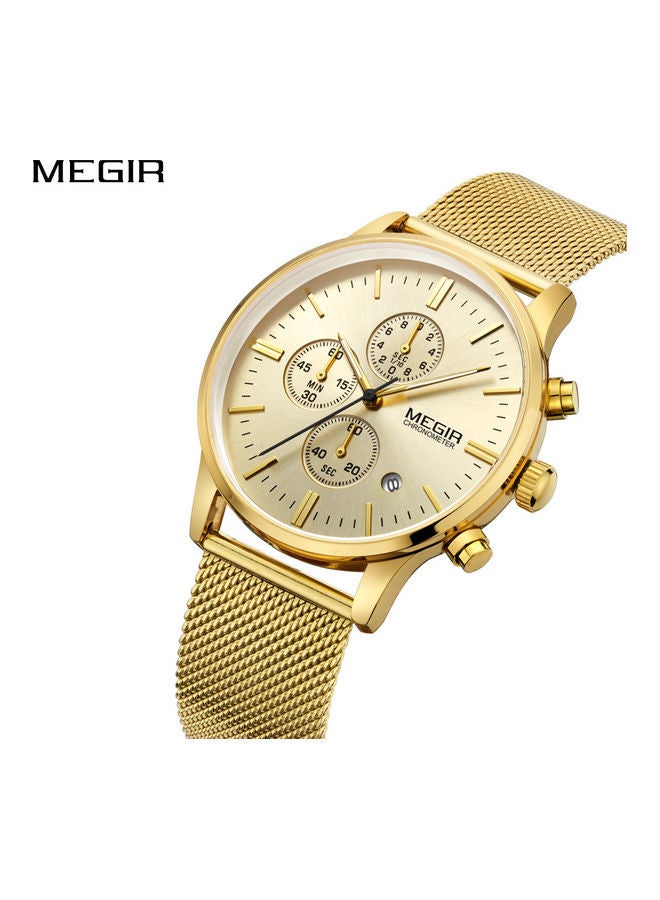 ميجر ساعة يد كرونوغراف مقاومة للماء للرجال - Image 4