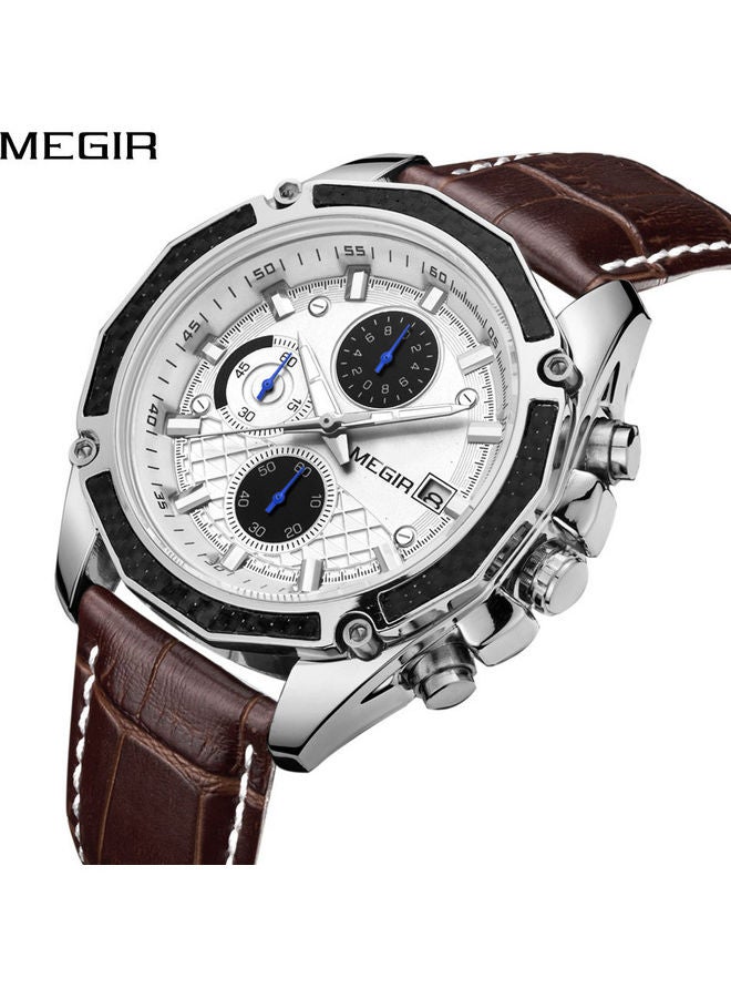 ميجر ساعة يد كرونوغراف مقاومة للماء للرجال - Image 3