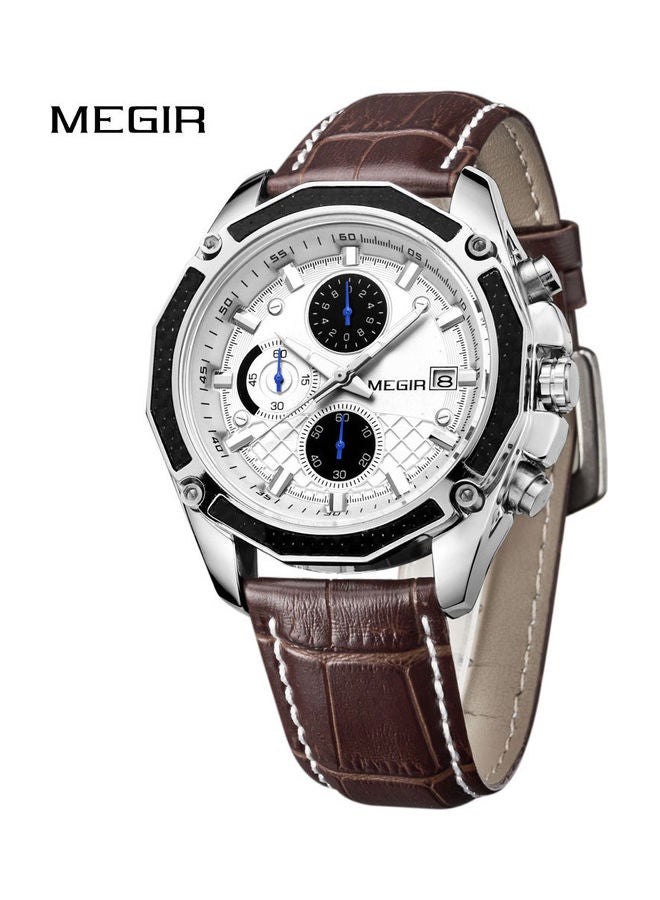 ميجر ساعة يد كرونوغراف مقاومة للماء للرجال - Image 4