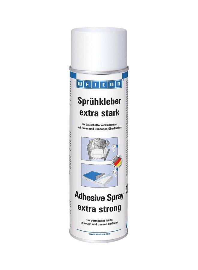 Weicon Adhesive Spray Extra Strong Transparent Universal Adhesive For Extra Strong Bonds 500 ml Clear  - Image 1