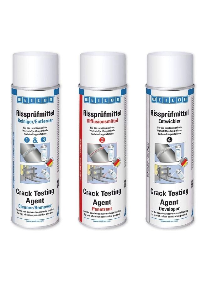 Crack Testing Agent Cleaner For Cleaning, Removal Of Diffusion Agents 500ml colourless