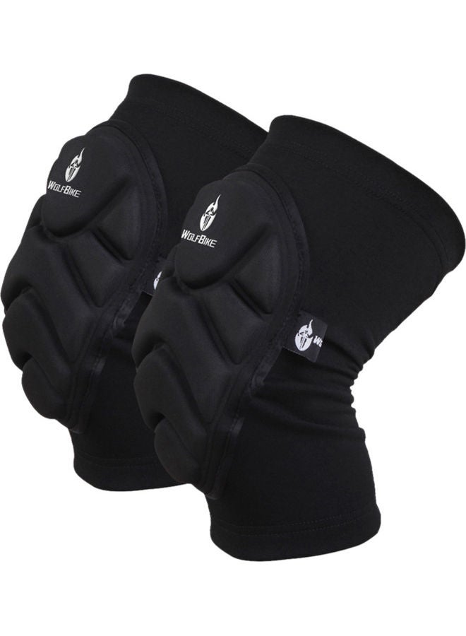 Wolfbike - Pack Of 2 Extreme Sports Protective Knee Pads L - Image 1