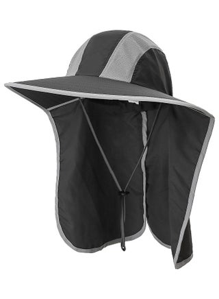 Broken Curtain UV Protection Hat - v1627643564/N49619065A_1