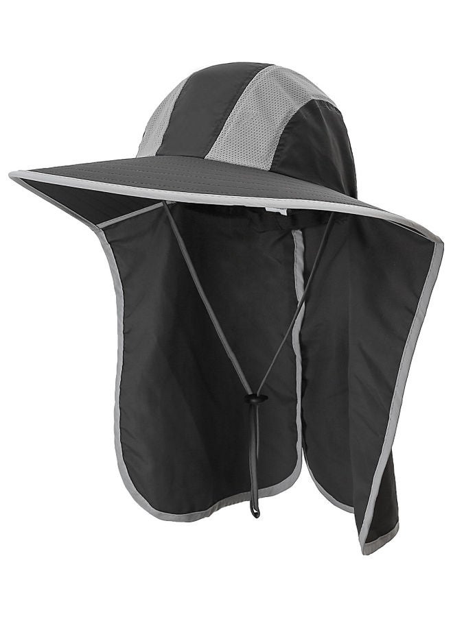 Generic - Broken Curtain UV Protection Hat - Image 1