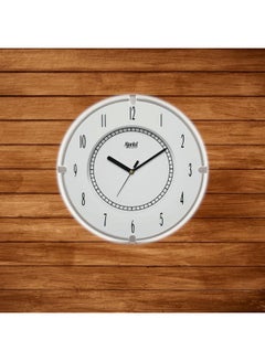 Ajanta Quartz Analogue Simple Wall Clock White  - Image 3