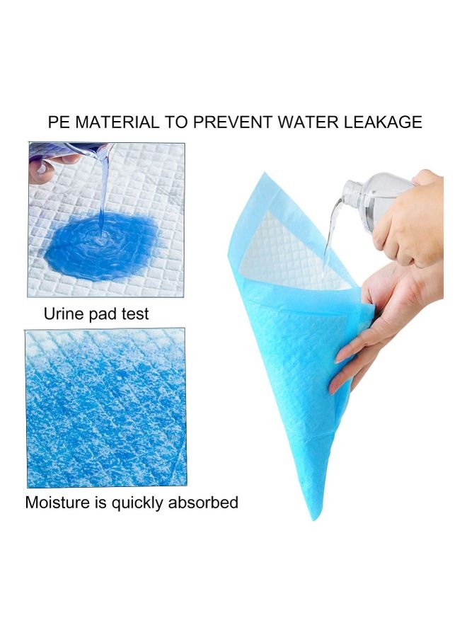 MissTiara - 40-Piece Toilet Training Disposable Diaper Blue/White - Image 1
