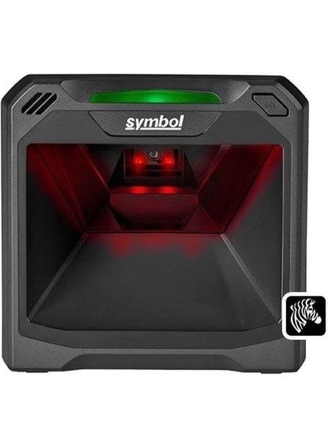 ZEBRA Vertical Slot Barcode Scanner With USB Cable Black 