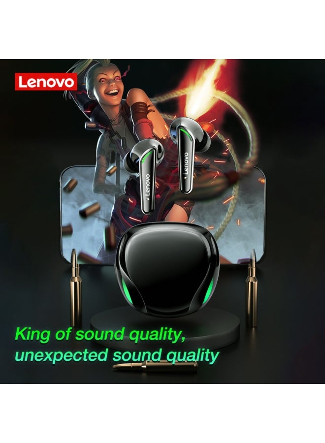Lenovo - XT92 Bluetooth 5.1 Wireless Headphones TWS Gaming Earphone HiFi StereoTouch Control Headset With Mic - Image 1