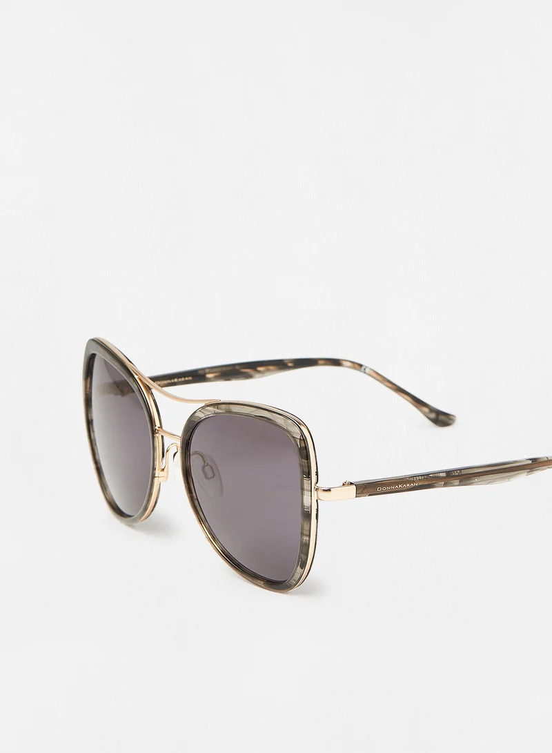 Donna Karan Women's Butterfly Sunglasses