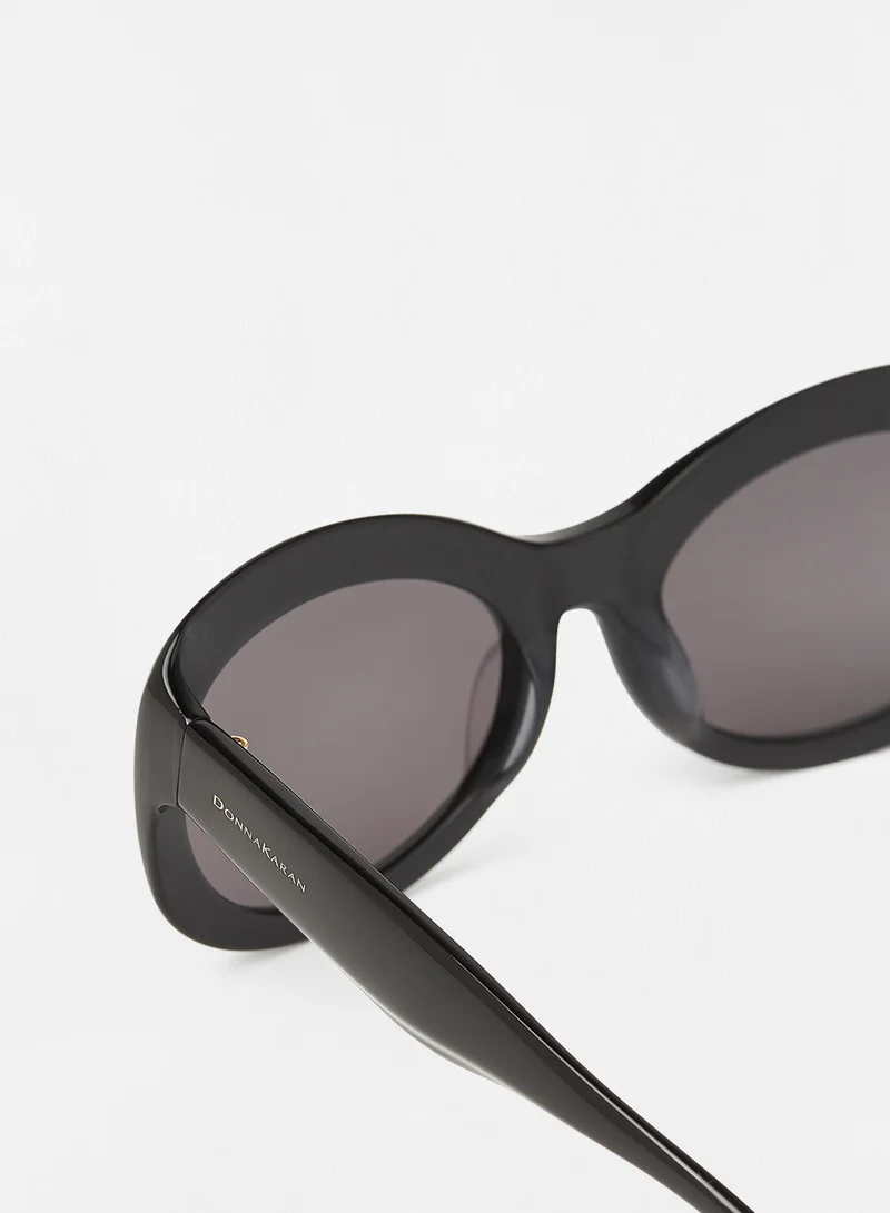 Donna Karan Oval Sunglasses