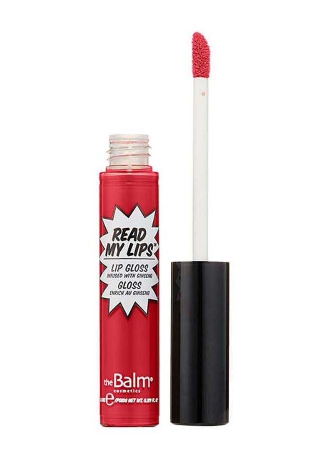 theBalm Read My Lips® Lip Gloss Infused With Ginseng Hubba Hubba! - Image 2