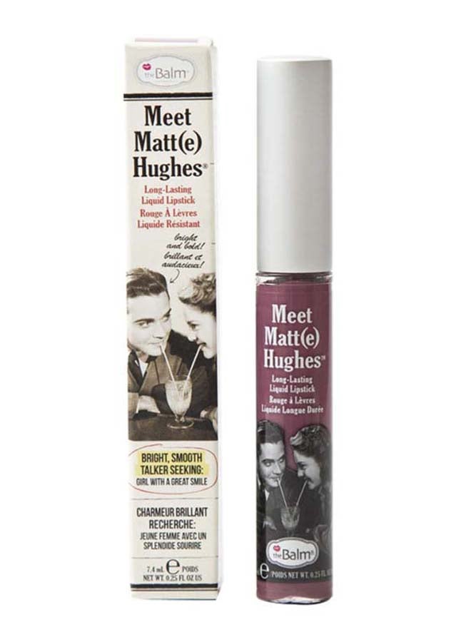 theBalm Meet Matt(E) Hughes Long Lasting Liquid Lipstick Affectionate  - Image 2