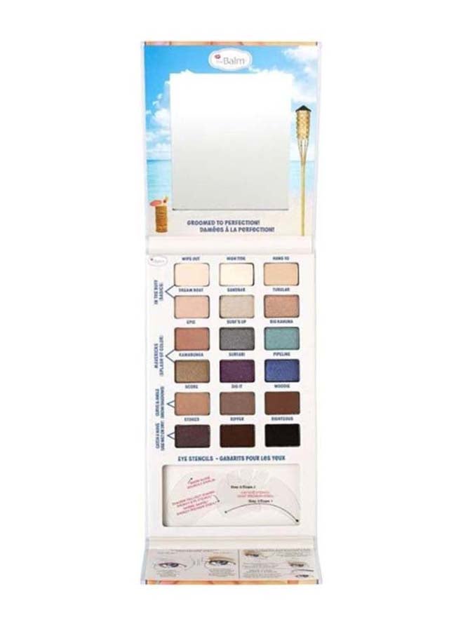 Balmsai Eyeshadow And Eye Brow Palette Multicolour