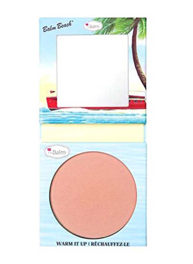 theBalm - Balm Beach Long Wearing Blush Warm It Up - Image 1
