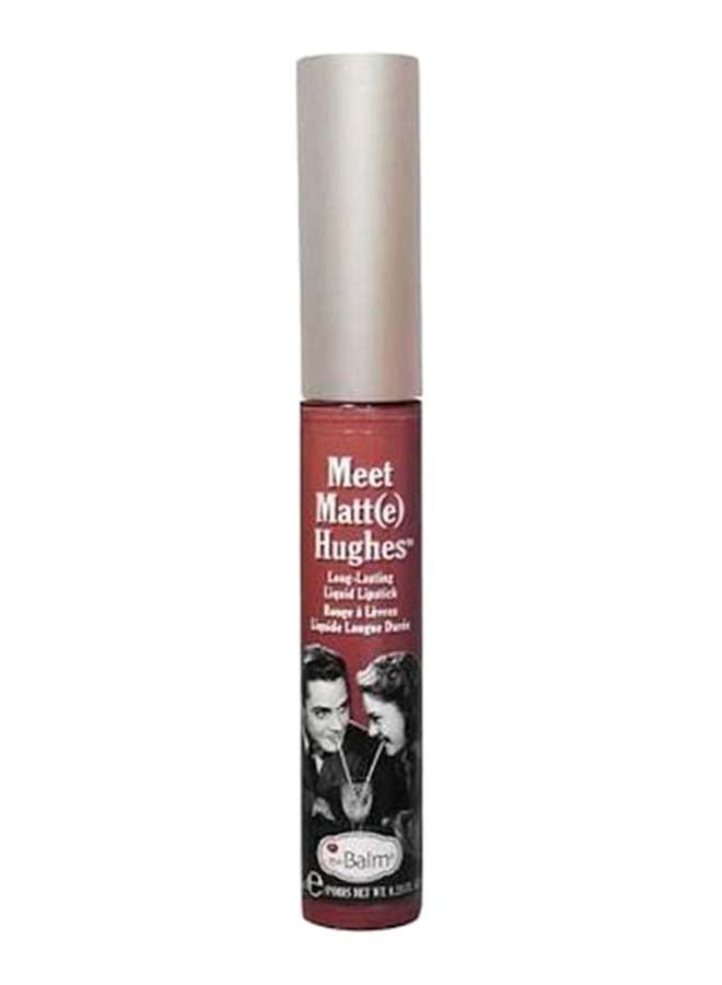 theBalm Meet Matte Hughes Long Lasting Liquid Lipstick Charming  - Image 1