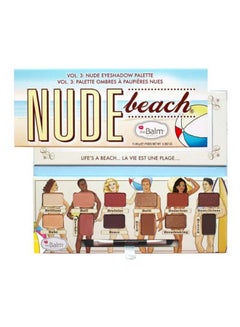 Nude Beach Eyeshadow Palette Multicolour