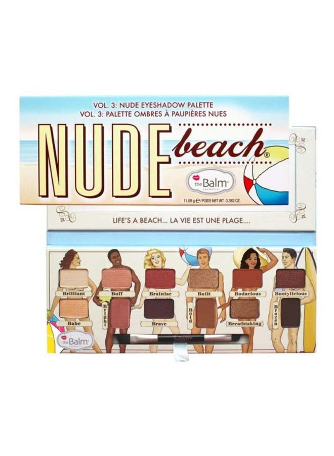 theBalm - Nude Beach Eyeshadow Palette Multicolour - Image 1
