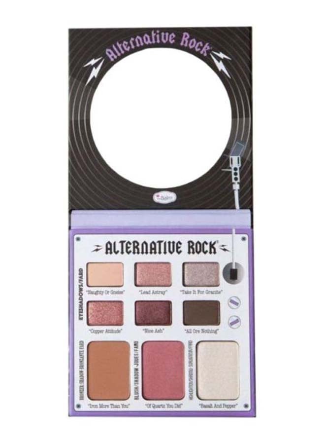 theBalm Alternative Rock Vol. 1 Face Palette Pink/White/Brown  - Image 1