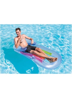 INTEX Inflatable Kool Swimming Pool Float Lounger With Comport Headrest For Summer 63x33.5inch  - Image 5