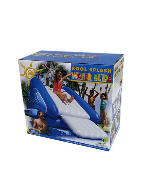 Unique Design Kool Splash Inflatable Water Slide Play Center For Smooth And Safe Landing 3.33x 2.06x 1.17meter