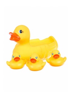 4-Piece Floating Squeaky Ducks Toy