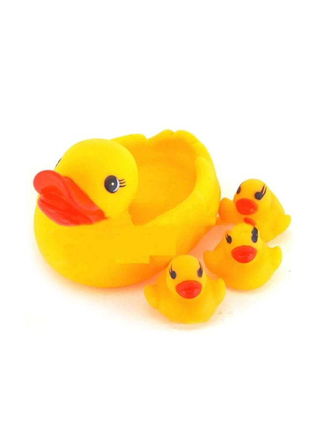 oem - 4-Piece Floating Squeaky Ducks Toy - Image 1