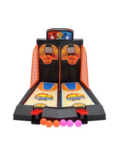 Fine Craftsmanship Parent Child Interaction Shooting Basketball Tabletop Game Toy 9x8.7inch - v1627659814/N16436167A_1