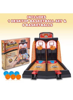 Fine Craftsmanship Parent Child Interaction Shooting Basketball Tabletop Game Toy 9x8.7inch - v1627659815/N16436167A_7