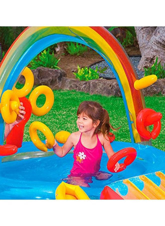 INTEX Rainbow Ring Pool 57453NP 297x193x135cm  - Image 4