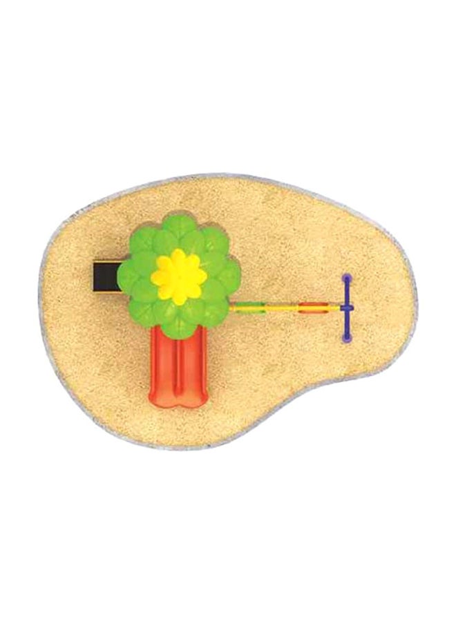 RBWTOYS 6-In-1 Set With Double, Round S- And Small House Slides With 1 Swing Seat Set And Swing Family Chair-12020 ‎600x330x280cm - Image 2