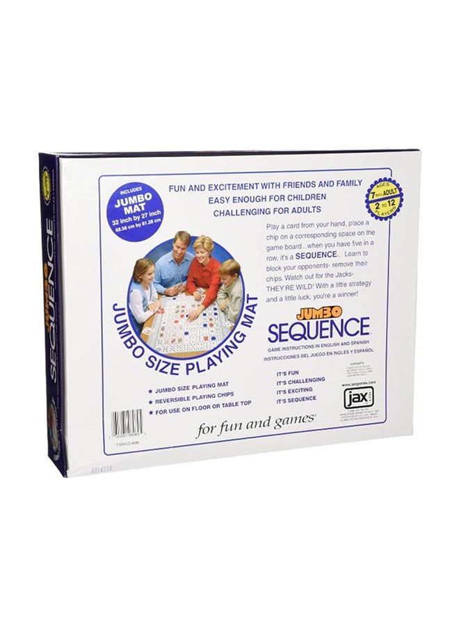 Jax Jumbo Sequence Board Game  - Image 2
