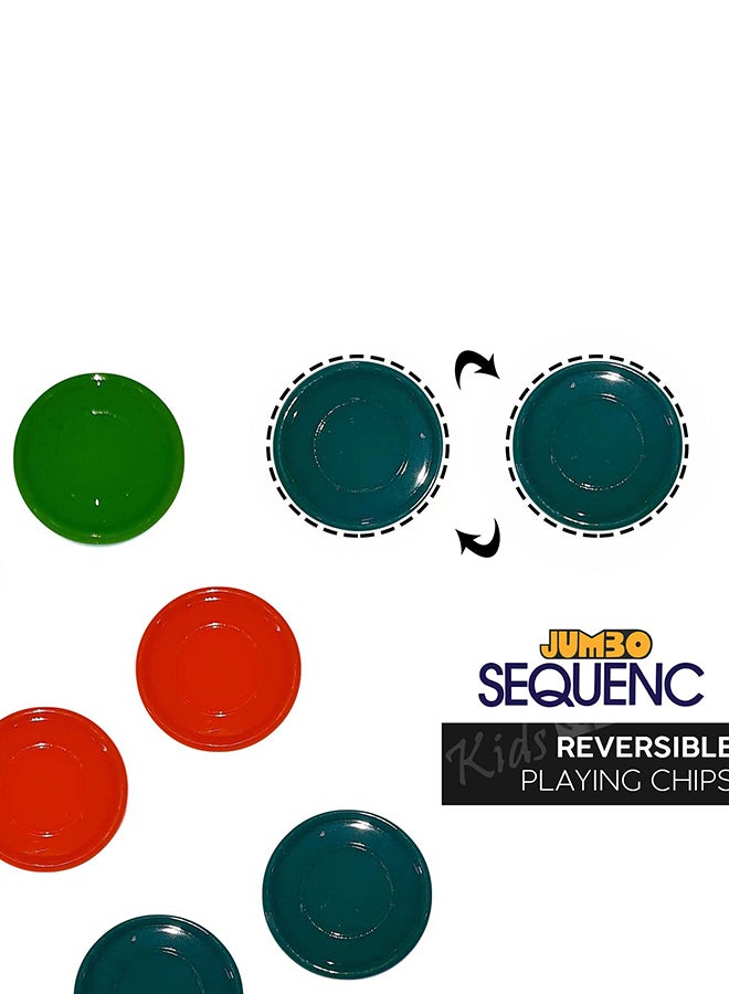 Jax Jumbo Sequence Board Game  - Image 4