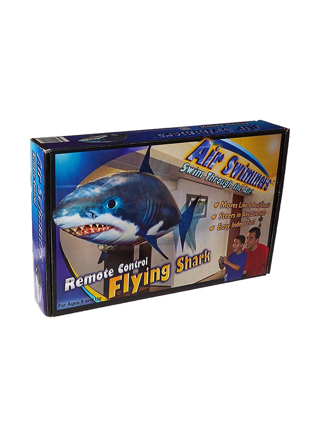 Air Swimmers Remote Control Flying White Shark Remote Control Inflatable Flying  Shark Balloon Toy Air Swimmer
