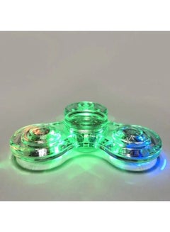 Generic LED Light Spinner Toy 7 x 7 x 1.5cm  - Image 2