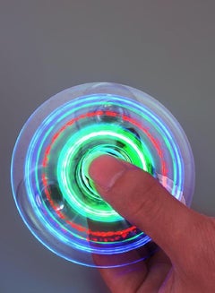 Generic LED Light Spinner Toy 7 x 7 x 1.5cm  - Image 4
